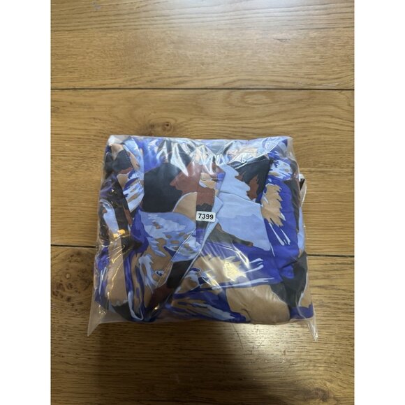 Nine West Shirt Dress Women Size XXL Midi Polyester Colorful Office Teacher City - Picture 12 of 12